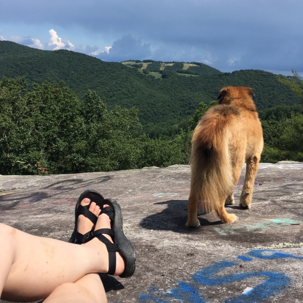 Women’s 7 Black Chacos with Toe Strap